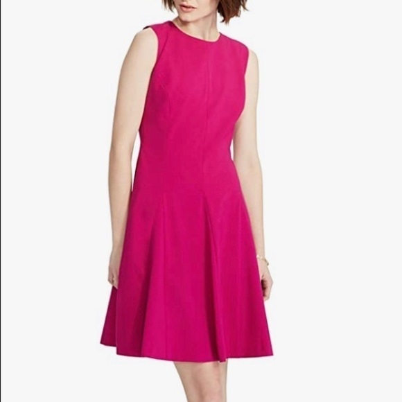 Lauren Ralph Lauren Dresses & Skirts - Lauren Ralph Lauren elegant A-line fit and flare sleeveless pleated dress